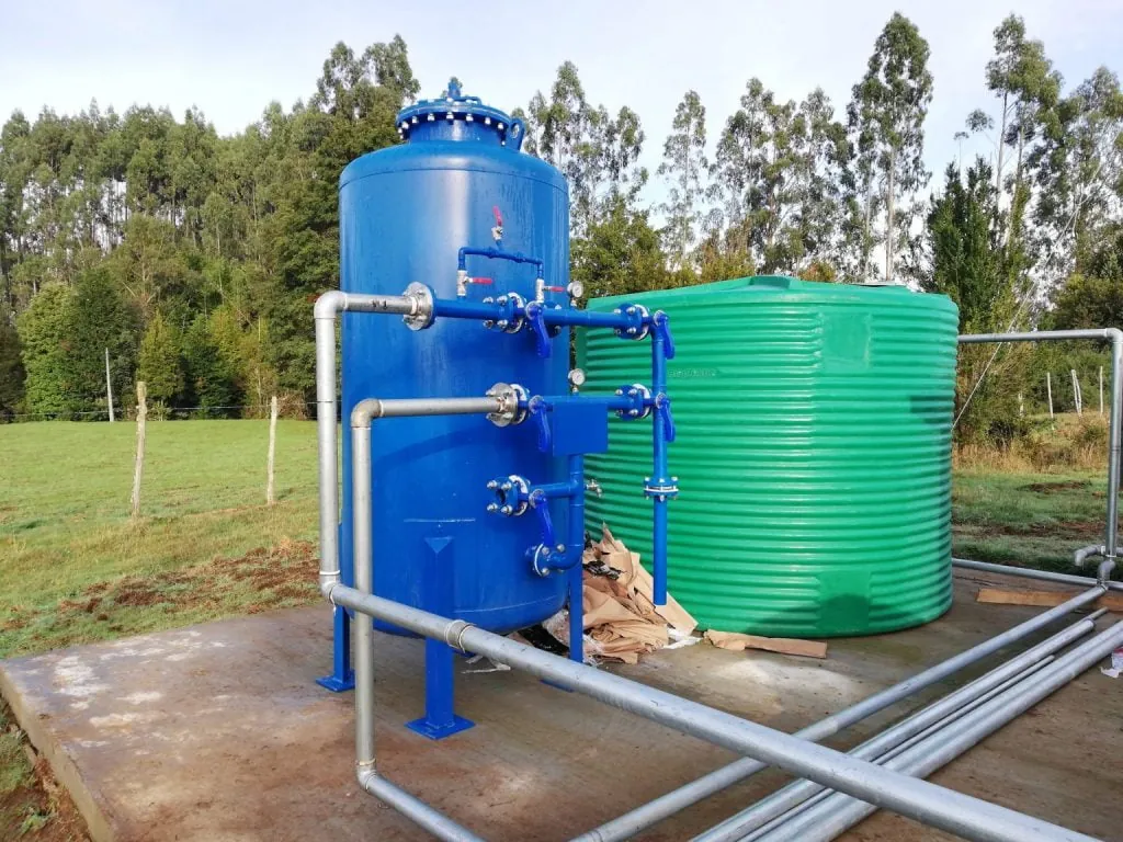 Infraestructura de un sistema de Agua Potable Rural